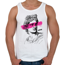 PRINTFASHION Swag 6 - Férfi atléta - Fehér