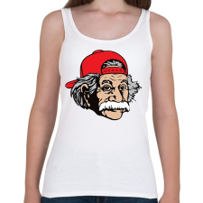 PRINTFASHION Swagstein - Női atléta - Fehér női trikó