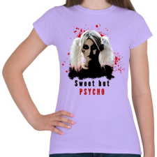 PRINTFASHION Sweet but Psycho - Női póló - Viola női póló