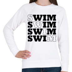 PRINTFASHION Swim - Női pulóver - Fehér