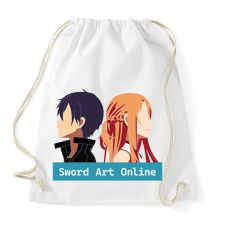 PRINTFASHION Sword Art Online - Sportzsák, Tornazsák - Fehér tornazsák