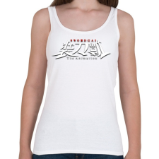 PRINTFASHION Sword gai the animation - Női atléta - Fehér női trikó