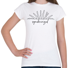 PRINTFASHION Synchronized - Női póló - Fehér