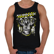 PRINTFASHION Szabályszegők - Férfi atléta - Fekete