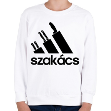 PRINTFASHION Szakács - Gyerek pulóver - Fehér gyerek pulóver, kardigán