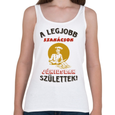 PRINTFASHION Szakács szülinapja június  - Női atléta - Fehér