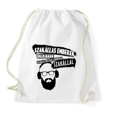 PRINTFASHION szakáll-szakállas emberek.... - Sportzsák, Tornazsák - Fehér tornazsák