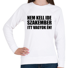 PRINTFASHION Szakember (1) - Női pulóver - Fehér