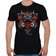 PRINTFASHION Szamuráj Bujinkan - Férfi póló - Fekete
