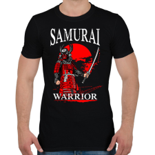 PRINTFASHION Szamuráj - Férfi póló - Fekete férfi póló
