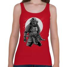 PRINTFASHION Szamuráj galaxis - Női atléta - Cseresznyepiros női trikó