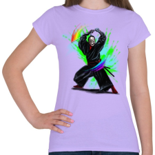 PRINTFASHION Szamuráj - Női póló - Viola női póló