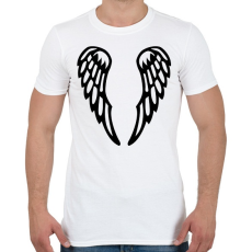 PRINTFASHION Szárnyak - Férfi póló - Fehér