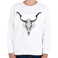 PRINTFASHION Szarvas - Gyerek pulóver - Fehér
