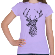 PRINTFASHION Szarvas  - Női póló - Viola