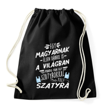 PRINTFASHION Szatyor a szatyorban - Sportzsák, Tornazsák - Fekete tornazsák