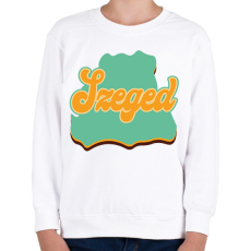 PRINTFASHION Szeged - Gyerek pulóver - Fehér