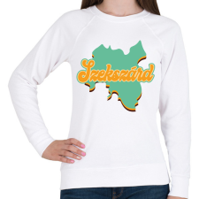 PRINTFASHION Szekszárd - Női pulóver - Fehér női pulóver, kardigán