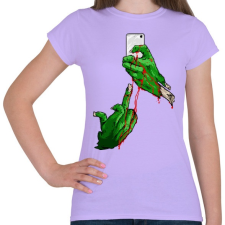 PRINTFASHION Szelfi - Női póló - Viola női póló