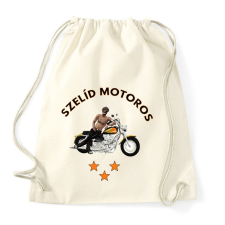 PRINTFASHION SZELÍD MOTOROS - Sportzsák, Tornazsák - Natúr tornazsák