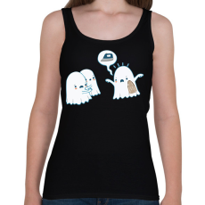 PRINTFASHION Szellem rémálom - Női atléta - Fekete