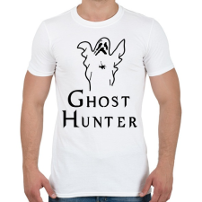 PRINTFASHION szellem vadász - Férfi póló - Fehér férfi póló