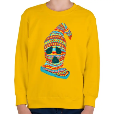 PRINTFASHION Szellemtolvaj - Gyerek pulóver - Sárga