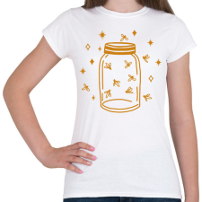 PRINTFASHION Szentjánosbogarak - Női póló - Fehér női póló