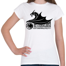 PRINTFASHION Szeptember - Női póló - Fehér