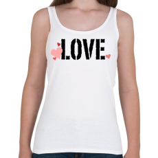 PRINTFASHION Szerelem  - Női atléta - Fehér