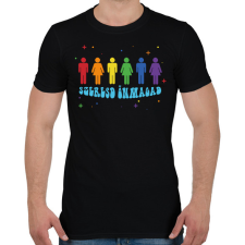 PRINTFASHION Szeresd önmagad - Férfi póló - Fekete férfi póló