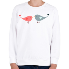 PRINTFASHION Szeretet - Gyerek pulóver - Fehér gyerek pulóver, kardigán