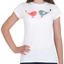 PRINTFASHION Szeretet - Női póló - Fehér női póló