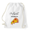 PRINTFASHION Szeretlek Pizza - Sportzsák, Tornazsák - Fehér