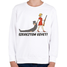 PRINTFASHION Szereztem egyet - Gyerek pulóver - Fehér gyerek pulóver, kardigán