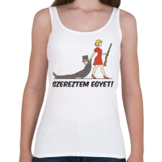 PRINTFASHION Szereztem egyet - Női atléta - Fehér