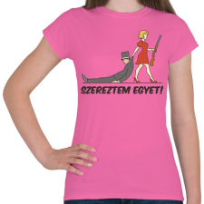 PRINTFASHION Szereztem egyet - Női póló - Rózsaszín női póló