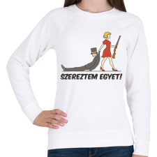 PRINTFASHION Szereztem egyet - Női pulóver - Fehér női pulóver, kardigán