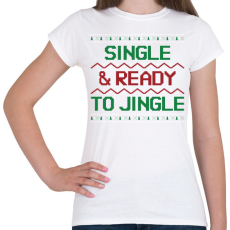 PRINTFASHION SZINGLI KARÁCSONY - Női póló - Fehér