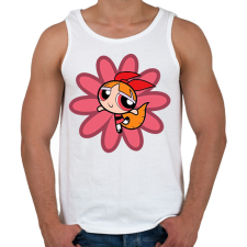 PRINTFASHION Sziporka - Férfi atléta - Fehér atléta, trikó