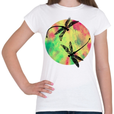 PRINTFASHION szitakötők - Női póló - Fehér női póló