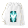 PRINTFASHION Szivárvány Híd - világoskék - Sportzsák, Tornazsák - Fehér