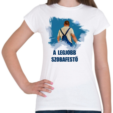 PRINTFASHION szobafestő - Női póló - Fehér női póló