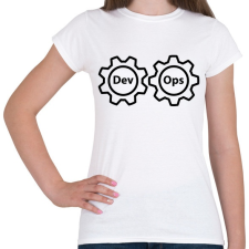 PRINTFASHION Szoftverfejlesztő - Női póló - Fehér női póló