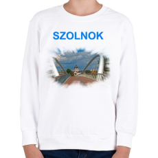 PRINTFASHION Szolnok - Gyerek pulóver - Fehér