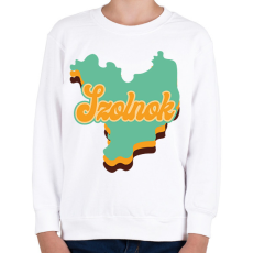 PRINTFASHION Szolnok - Gyerek pulóver - Fehér