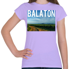 PRINTFASHION Szőlő, Bor, Balaton - Női póló - Viola női póló