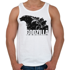 PRINTFASHION Szörnyeteg - Férfi atléta - Fehér atléta, trikó