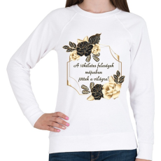 PRINTFASHION Születésnap feleség május PM PF - Női pulóver - Fehér