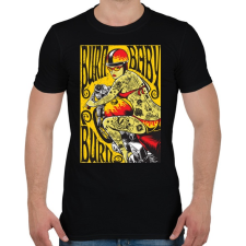 PRINTFASHION Született csajszi - Férfi póló - Fekete férfi póló